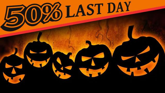 Last Day of Halloween Sale!